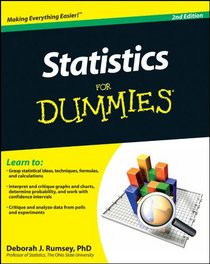 Statistics For Dummies (For Dummies (Math & Science))