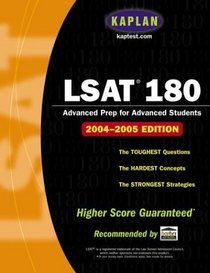 LSAT 180, 2004 Edition (Kaplan Lsat 180)