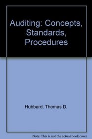 Auditing: Concepts, Standards, Procedures