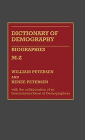Dictionary of Demographies/Biographies M-Z