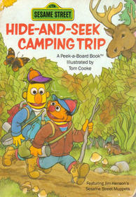 Hide-And-Seek Camping Trip (Sesame Street Peek-A-Board Book)