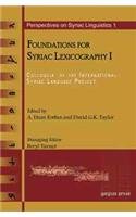 Foundations for Syriac Lexicography (Replica Books)
