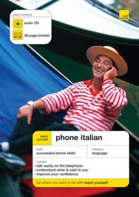 Teach Yourself Phone Italian (Book + Audio CD)