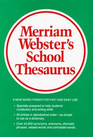 Merriam Webster's School Thesaurus