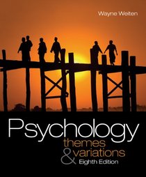 Concept Charts for Weiten's Psychology: Themes and Variations, 8th