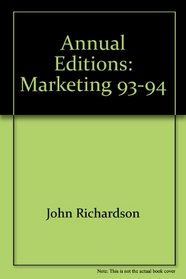 Annual Editions: Marketing, 93-94