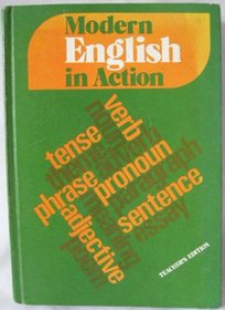 Modern English in Action, Level 8, Teacher's Edition Manual and Answer Book