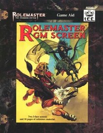 Rolemaster GM Screen (Rolemaster Standard System #5502)