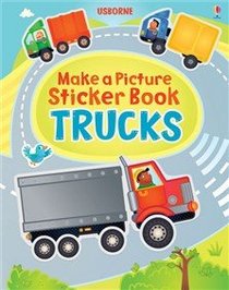 Build a Picture Trucks Sticker Book (Build a Picture Sticker Books)
