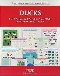 Ducks Nature Activity Book: Educational Games & Activities for Kids of All Ages (Children's Nature Activity Books)