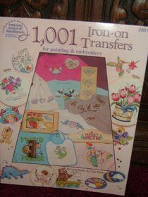 1,001 Iron-on Transfers for Painting & Embroidery