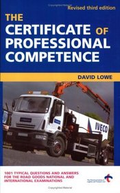 Certificate of Professional Competence