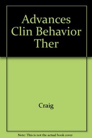 Advances Clin Behavior Ther