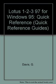 Lotus 1-2-3 97 for Windows (Quick Reference Guides)