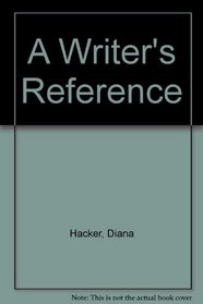 Writer's Reference 5e with 2003 MLA Update & CD-Rom Electronic Writer's Reference 5.0