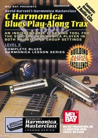 Mel Bay C Harmonica Blues Play-Along Trax Booklet/2-CD Set