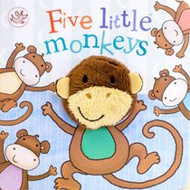 Five Little Monkeys Finger Puppet Book (Little Learners)