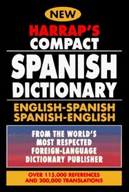 Harrap's Compact Spanish Dictionary: English/Spanish Spanish/English