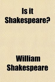 Is it Shakespeare?