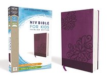 NIV, Bible for Kids, Leathersoft, Purple, Red Letter Edition, Comfort Print: Thinline Edition