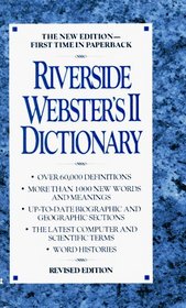 Riverside Webster's II Dictionary (Riverside Webster's Dictionary)