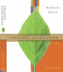 College Accounting, Chapters 1-13