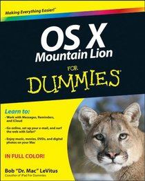 OS X Mountain Lion For Dummies (For Dummies (Computer/Tech))
