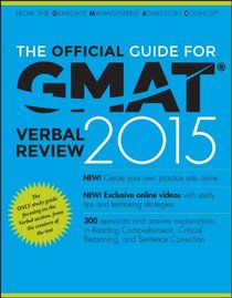 The Official Guide for GMAT Verbal Review 2015 with Online Question Bank and Exclusive Video