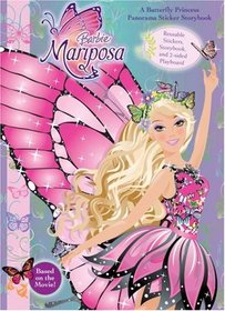 Barbie Fairytopia Mariposa Panorma Sticker Storybook (Barbie Mariposa:)