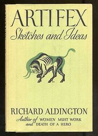 Artifex: Sketches and Ideas (Essay index reprint series)