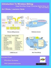 Introduction To Wireless Billing; Usage Recording, Charge Processing, System Setup, And Real Time Billing