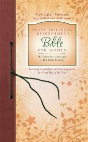 Daily Spiritual Refreshment For Women Bible