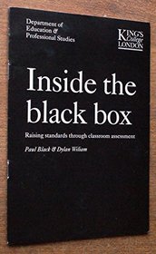 Inside the Black Box: Raising Standards Through Classroom Assessment