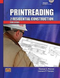 Printreading for Residential Construction, 5th Edition