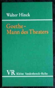 Goethe, Mann des Theaters (Kleine Vandenhoeck-Reihe) (German Edition)