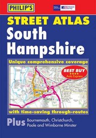 Philip's Street Atlas South Hampshire (Philip's Street Atlases)