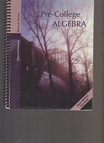 Pre-College Algebra