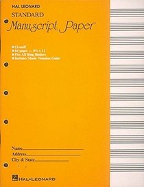 Standard Manuscript Paper  12 Stave