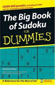 The Big Book of SuDoku For Dummies (For Dummies (Sports & Hobbies))