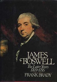 James Boswell, the later years, 1769-1795