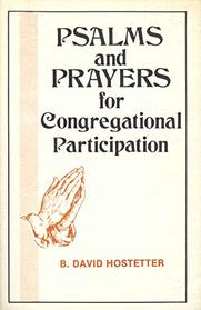 Psalms and Prayers for Congregational Participation