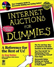 Internet Auctions for Dummies (with CD-Rom)