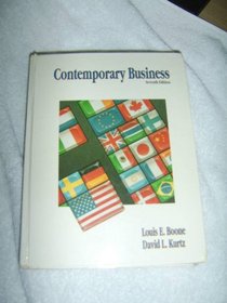 Contemporary business (The Dryden Press series in management)