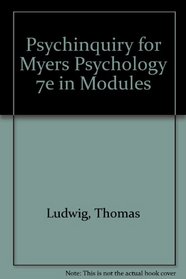 PsychInquiry CD-Rom: for Myers Psychology 7e in Modules