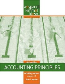 Accounting Principles, Working Papers Chapters 1-7