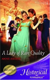 A Lady of Rare Quality (Historical Romance)