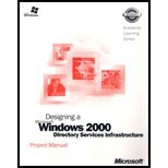 Designing a Microsoft Windows 2000 Directory Services Infrastructure - with 2 CD's