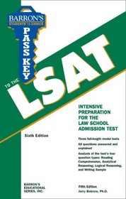 Pass Key to the LSAT (Barron's Pass Key to the Lsat)