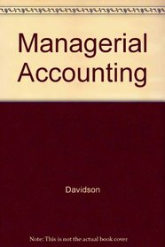 Managerial Accounting (Dryden Press Series in Accounting)