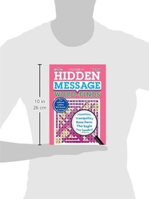Hidden Message Word-Finds Puzzle Book-Word Search Volume 91